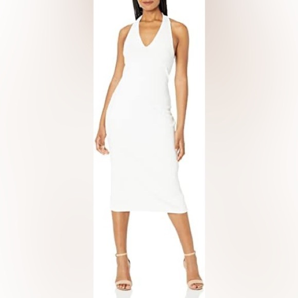 VINCE Ribbed Halter Dress , sz medium - Picture 1 of 10